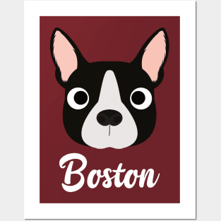 Boston - Boston Bull Terrier Posters and Art